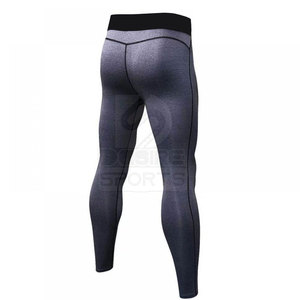 Pantalons de compression pour hommes, dernier design, taille élastique de haute qualité, séchage rapide, respirant, longueur intégrale - Product Image 2