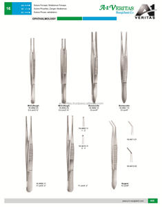 Pinzas de sutura McCullough de acero inoxidable, instrumentos quirúrgicos de oftalmología | instrumento kitmedic sutur - Product Image 5