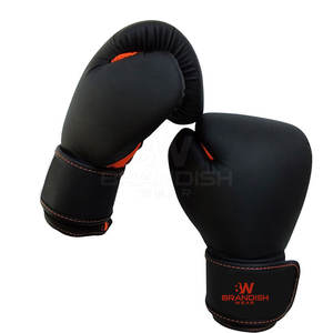 Gants de boxe en cuir à bas prix avec logo personnalisé, conception unique en matériau durable - Product Image 5