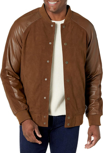 Varsity <b>Jackets</b> Customized Design High Street Fashion Genuine Sheep Leather Letterman Varsity <b>Jackets</b> - Product Image 4