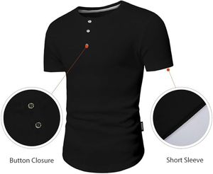 เสื้อยืดผู้ชายคุณภาพสูง ผ้าเจอร์ซีย์เนื้อแน่น 220 กรัม ไม่มีลาย สกรีนโลโก้ได้ แขนสั้น ทรงปกติ สวมใส่สบาย ระบายอากาศดี เหมาะสำหรับฤดูร้อน - Product Image 5