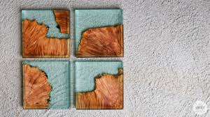 Juego de posavasos de madera redondo de lujo ecológico personalizado de la mejor calidad personalizado para alfombrillas y almohadillas para tazas de té artísticas almacenadas en mármol de madera - Product Image 2