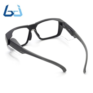 نظارات السلامة Borjye J175 <span class=keywords><strong>RX</strong></span> ANSI Z87 نظارات بعدسات شفافة أنيقة