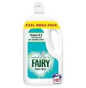 High quality original <b>Fairy</b> <b>Non</b> <b>Bio</b> Liquid Laundry Detergent, 107 Washes 3.531 l, - Product Image 1