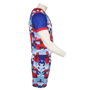 Uniformes de Flag Football 7v7 de Poliéster 100% Transpirable con Diseño Sublimado, Conjuntos de Camisetas Personalizadas de Tallas Grandes, Impresión 3D que Absorbe la Humedad - Product Image 4