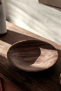 Assiette à salade en bois rustique plateau de service boîte en pin thème amour bateau ovale bonbons biscuits nourriture fruits décoration de la maison cadeau - Product Image 3