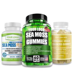 حلوى الطحالب البحرية العضوية بنكهة التفاح للبالغين والأطفال، مبيعات بالجملة - Product Image 4