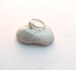 925เครื่องประดับสุภาพสตรีเงินสเตอร์ลิงแหวนแต่งงานวินเทจแหวนลำลองตัดพลอยเพอริโดการตั้งค่าฝาเพชรสำหรับปาร์ตี้ - Product Image 5