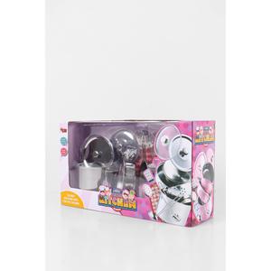 Juego de Utensilios de Cocina de Acero Inoxidable de 11 Piezas para Niños de 3+ Años 3815-6 - Product Image 2