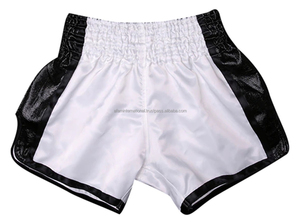 Pantalones cortos de MMA bordados de diseño personalizado profesional para hombre, crea tu propia ropa deportiva personalizada, entrenamiento de artes marciales mixtas - Product Image 5