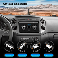 Dasaita Stereo mobil Din ganda, navigasi GPS navigasi Stereo untuk DVD RGB OBD2 Amplifier VW Passat B7 Alpine GPS bawaan