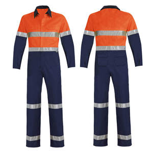 Vêtements de travail veste pantalon pour hommes vêtements de travail travail Construction travail uniformes ensemble personnalisé - Product Image 6
