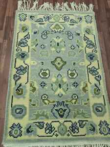 Tapis en laine fait main Design moderne Tapis Oushak Vente chaude 5x8 6x9 7x10 12x14 Tailles personnalisables pour l'utilisation de pique-nique à la maison Abstrait - Product Image 3