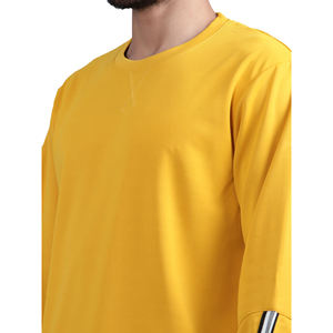 Sweat-shirts d'hiver pour hommes 100% coton, design imprimé personnalisé, col rond de haute qualité, motif uni, tissu 300g, vente en gros - Product Image 4