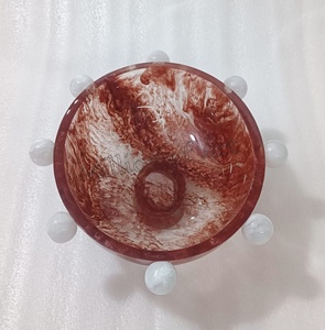 Globe d'eau en résine artisanal de luxe, art moderne 3D, taille et couleur personnalisées, nouvelle décoration d'intérieur, vaisselle - Product Image 1