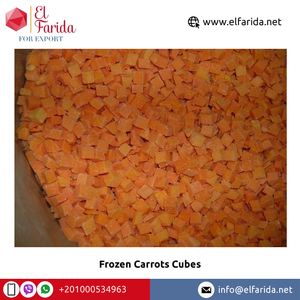 Cubes de carottes congelées nutritives IQF sans OGM, délicieux légumes de serre en vrac pour les acheteurs en gros - Product Image 5