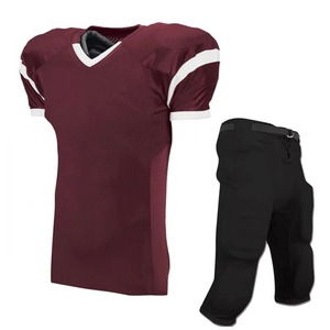 Uniforme de football américain sublimé sur mesure, taille plus, respirant, séchage rapide, logo personnalisé, vêtements de sport d'équipe - Product Image 6