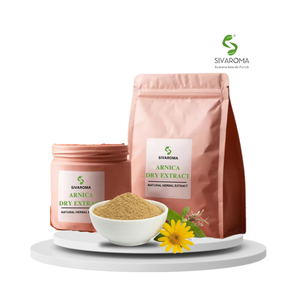 Poudre d'extrait de fleur d'arnica sauvage en vrac (qualité cosmétique) pour les fabricants de produits de beauté et de soins de la peau - Product Image 3