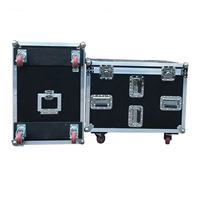 Valise de transport en aluminium sur mesure fabriquée en Chine, grande valise utilitaire avec roulettes