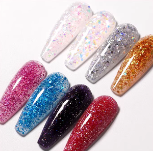Frenshion Marque privée Soak Off Glitter Builder Nail Extension UV Gel Builder Usine Vente en gros - Product Image 2