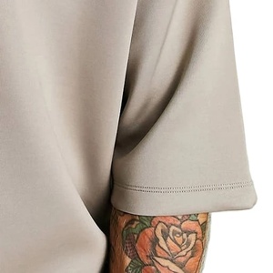 Camiseta informal para hombre, tela de algodón gruesa de secado rápido, diseño personalizable, camisetas de manga corta con estilo en blanco en Nurak en 2025 - Product Image 3