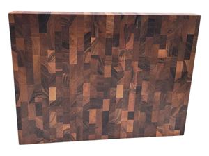 Planche à découper en noyer massif, grande, épaisse, en bois, pour la cuisine professionnelle à domicile - Product Image 2