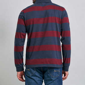 Camiseta de rugby personalizada cuello en V estilo con uniforme de rugby para ropa deportiva al por mayor camiseta de rugby cómoda - Product Image 2