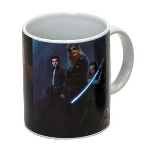แก้วเซรามิค Star Wars Episode 8 ดีกับชั่วร้าย ความจุ 600 มล. งานแฮนด์เมด ลายพิมพ์ด้วยเทคนิคพิเศษ ใช้กับไมโครเวฟได้ พร้อมช้อนและฝาปิด - Product Image 1
