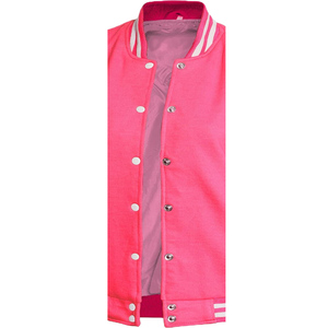 Chaqueta Universitaria Personalizada al por Mayor de Fábrica, Diseño OEM, Transpirable, Resistente al Viento, de Alta Calidad para Hombre, con Parche Bordado Frontal de Cuero Genuino - Product Image 3