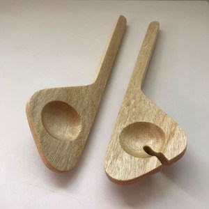Ensemble de couverts en bois écologiques et élégants, vaisselle en bois naturel pour cuisines et cafés modernes - Product Image 2