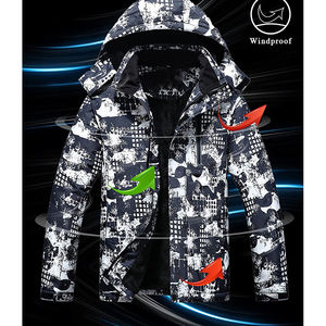 Venta al por mayor de alta calidad de encargo del logotipo del viento chaqueta impermeable chaqueta cortavientos Softshell con logotipo - Product Image 6