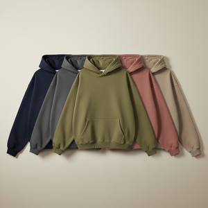 Sudadera con capucha con cremallera sólida de gran tamaño ecológica de otoño para hombre, térmica a prueba de viento con colores personalizados y logotipo para trabajo al aire libre y ocio - Product Image 5