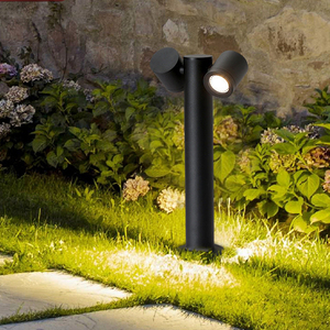 Lampe de <span class=keywords><strong>jardin</strong></span> d'extérieur IP65 à double tête de 10/45/60/80cm de haut pour paysage Gu10 <span class=keywords><strong>Spot</strong></span> Grass LED Bollard AC Power Supply for Lawn - Product Image 3