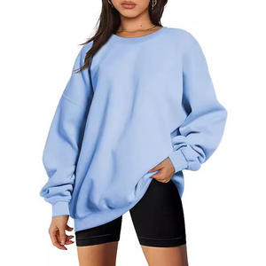 Sudaderas de lana de gran tamaño para mujer, venta al por mayor, sudaderas personalizadas, algodón OEM de alta calidad para mujer, temporada de invierno - Product Image 1