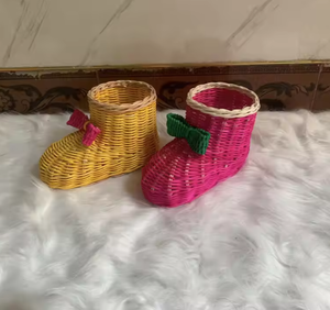 Greencraft ชุดเครื่องประดับหวายแฟชั่นคริสต์มาส, ชุดเครื่องตกแต่งบ้านที่ไม่เหมือนใครในฤดูหนาวอุปกรณ์ตกแต่งบ้านงานปาร์ตี้งานแฮนด์เมด - Product Image 5