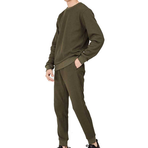 Chándal de hombre con logotipo de diseño de alta calidad, deportes atléticos, informal, con cremallera completa, traje de chándal de manga larga, traje de chándal, 2 uds. - Product Image 4