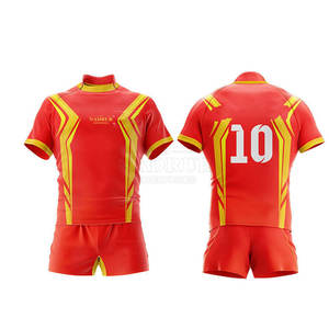 Fabricant pakistanais uniforme de rugby uniforme de rugby léger vêtements pour jeunes uniforme de rugby en polyester 100% - Product Image 1