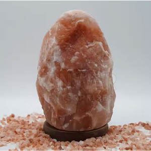 Llegada caliente superventas lámpara de sal del Himalaya técnica tallada precio al por mayor artesanías naturales - Product Image 3