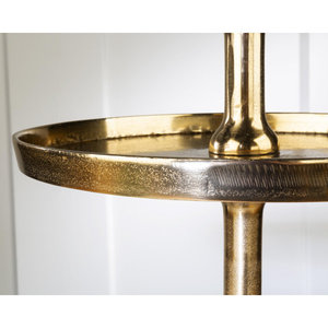 Support à gâteau en métal de qualité exportée pour dessert, tasse, gâteau, finition dorée brillante et collations pour la maison et les fêtes d'anniversaire. - Product Image 3