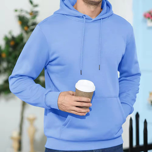 Sudadera con capucha bordada de invierno para hombre de alta calidad con diseño personalizado, sudaderas con capucha informales cómodas y ligeras de talla grande - Product Image 4