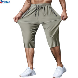 Pantalones Capri para Hombre, Recién Llegados, Debajo de la Rodilla, Shorts Deportivos Casuales, 3/4, para Correr, con Bolsillos con Cremallera, Unisex, Perfectos para el Verano - Product Image 1