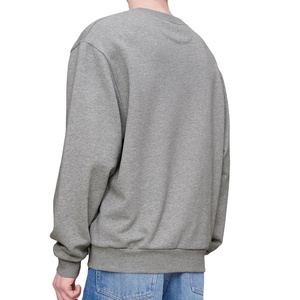 เสื้อสเวตเตอร์คอกลมสำหรับผู้ชายเสื้อมีฮู้ดและสเวตเชิ้ตขนาดพลัสไซส์งานปักโลโก้ตามสั่งผ้าคอตตอนรุ่น100% - Product Image 2