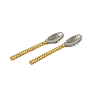 Couverts Offre Spéciale Cuillère À Dîner Poignée Torsadée Avec Miroir Polonais Cuillère À Dessert Couverts Couverts à Prix Raisonnable - Product Image 1