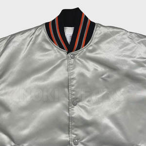 Veste en satin de qualité supérieure, best-seller, en matériau durable, pour un look décontracté - Product Image 2