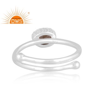 Latest Design 925 Sterling Silver <b>Labradorite</b> Gemstone Stackable <b>Ring</b> Custom Jewelry For Women Gift For Her - Product Image 2