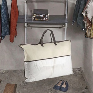 Sacs de rangement transparents en PVC imperméables avec poignée et fermeture éclair pour couettes, oreillers et literie modernes personnalisés, pour usage domestique - Product Image 2