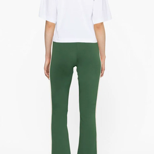 2025 Latest Design Custom Logo Design Women Flared Pant Premium Quality <b>Material</b> Made Women Fleece Flared Trousers - Product Image 5