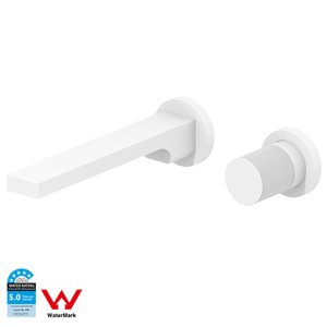 Filigrane en laiton DZR de luxe or brossé mitigeur de lavabo mural à une poignée - Product Image 4