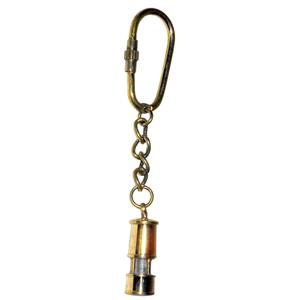 Porte-clés lanterne en laiton nautique Top vente en laiton massif Vintage laiton survie étanche 2025 nouveau Design indien artisanat article - Product Image 2