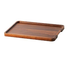Bandeja de madera para servir comida Bandeja de madera decorativa moderna para servir para bodas y fiestas - Product Image 1